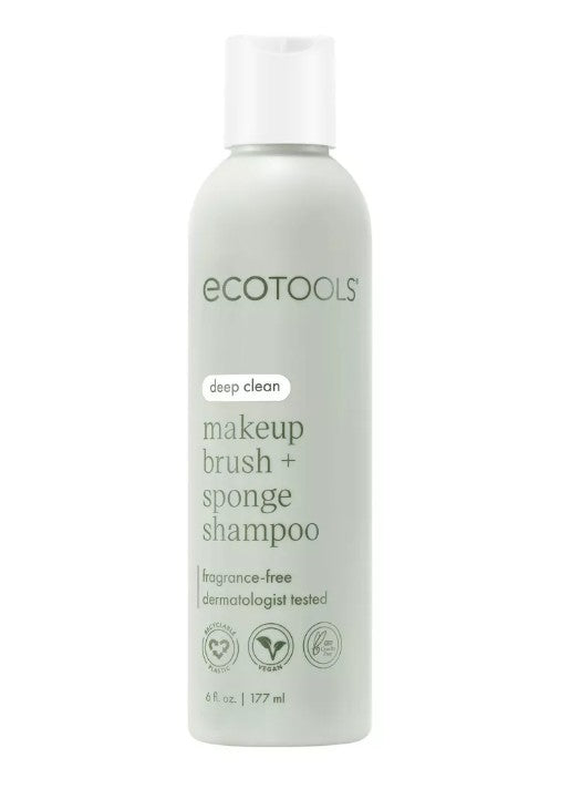Eco Tools Makeup Brush Cleansing Shampoo, One Size - Bellso